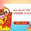 Soi cầu lô VIP kqxs Bình Định 11/8/2022