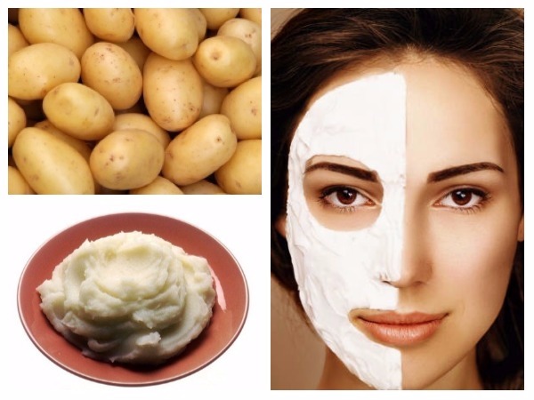 Cách làm mặt nạ cho da dầu từ khoai tây, mật ong và sữa chua